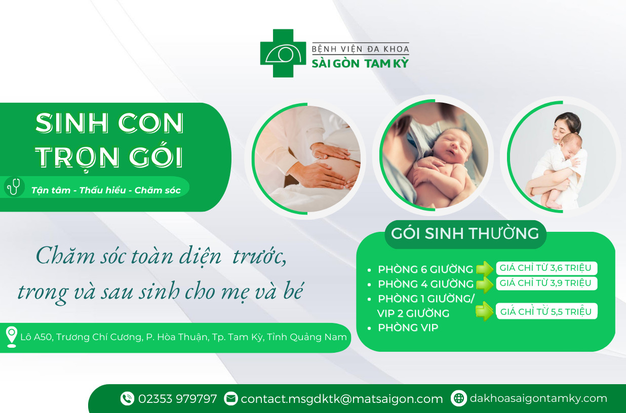 SINH CON TRỌN GÓI - HẠNH PHÚC VẸN TRÒN