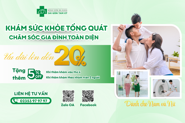 KHÁM SỨC KHỎE TỔNG QUÁT – CHÌA KHÓA VÀNG BẢO VỆ SỨC KHỎE TOÀN DIỆN 