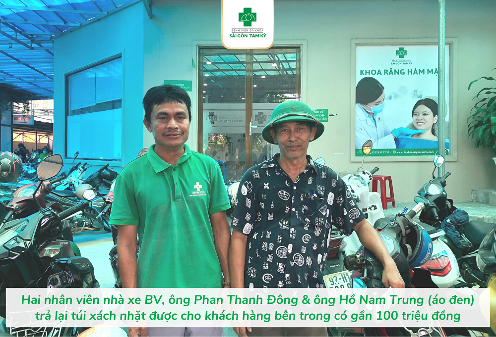 NHÂN VIÊN NHÀ XE BỆNH VIỆN TRẢ LẠI GẦN TRĂM TRIỆU ĐỒNG CHO NGƯỜI MẤT 