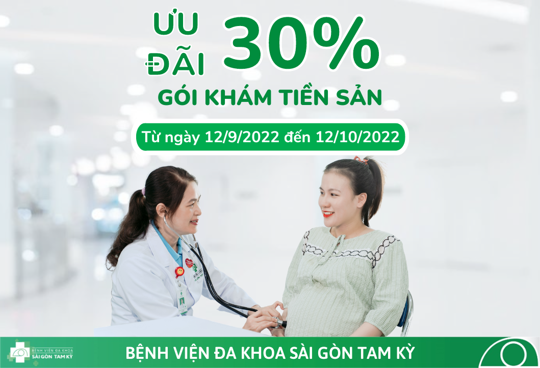 SIÊU ƯU ĐÃI 30% TẤT CẢ GÓI KHÁM TIỀN SẢN