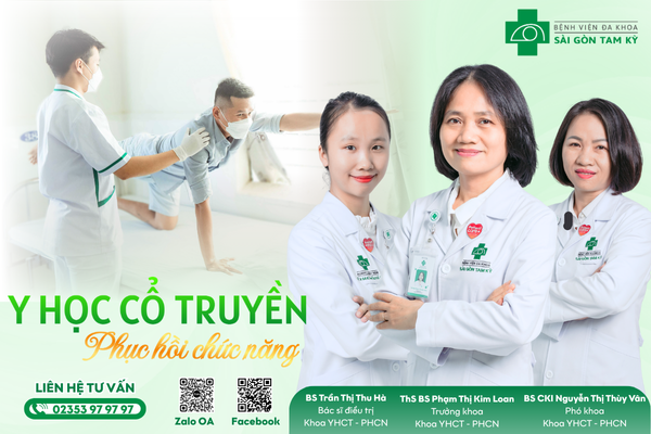 ĐIỀU TRỊ PHỤC HỒI TOÀN DIỆN BẰNG PHƯƠNG PHÁP Y HỌC CỔ TRUYỀN PHỤC HỒI CHỨC NĂNG