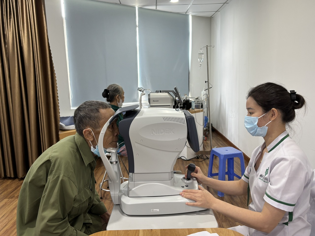 Máy sinh trắc nhãn cầu bằng quang học và siêu âm NIDEK